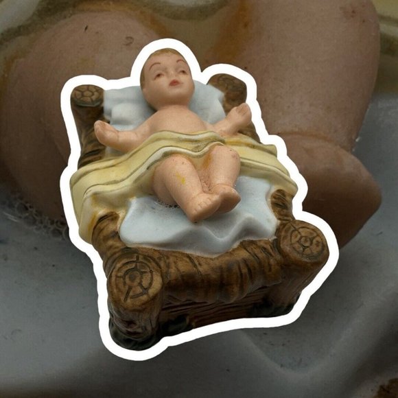 Nativity Christ Child By Thomas Kinkade Hawthorne Village 2007 Replacement Figur - Picture 3 of 15